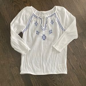 Lucky Brand gauze top